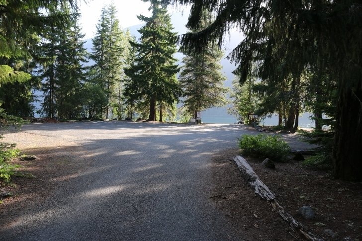 Camping in Washingtons Kachess Campground.